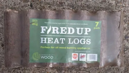 Fired Up Heat Logs